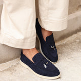 Alette Naxy Faux Suede Slip On Loafers