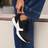 Hustle Black Suede Trainers