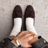 Rosemary Brown Faux Suede Loafers