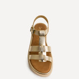 Adventure Gold Gladiator Flat Sandals