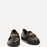 Affluent Brown Faux Leather Loafers