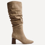 Alpine Mocha Long Heeled Boots