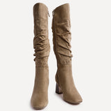 Alpine Mocha Long Heeled Boots