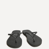 Aluna Black Flip Flops