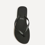 Aluna Black Flip Flops