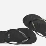Aluna Black Flip Flops
