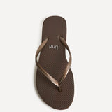 Aluna Brown Flip Flops