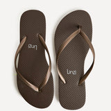 Aluna Brown Flip Flops
