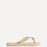 Aluna Gold Flip Flops