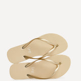 Aluna Gold Flip Flops