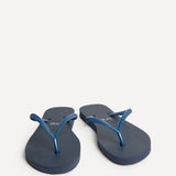 Aluna Navy Flip Flops