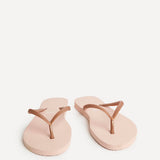 Aluna Rose Gold Flip Flops