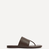 Amara Brown Flat Sandals