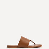 Amara Tan Flat Sandals