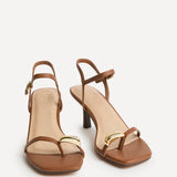 Amira Tan Heeled Sandals
