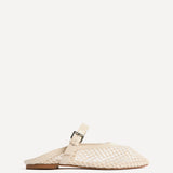 Anessa Nude Mesh Mules