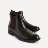 Antonio Mens Brown Faux Leather Chelsea Boots