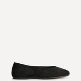 Astra Wide Fit Black Ballet Flats