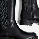 Atlas Black Long Riding Boots