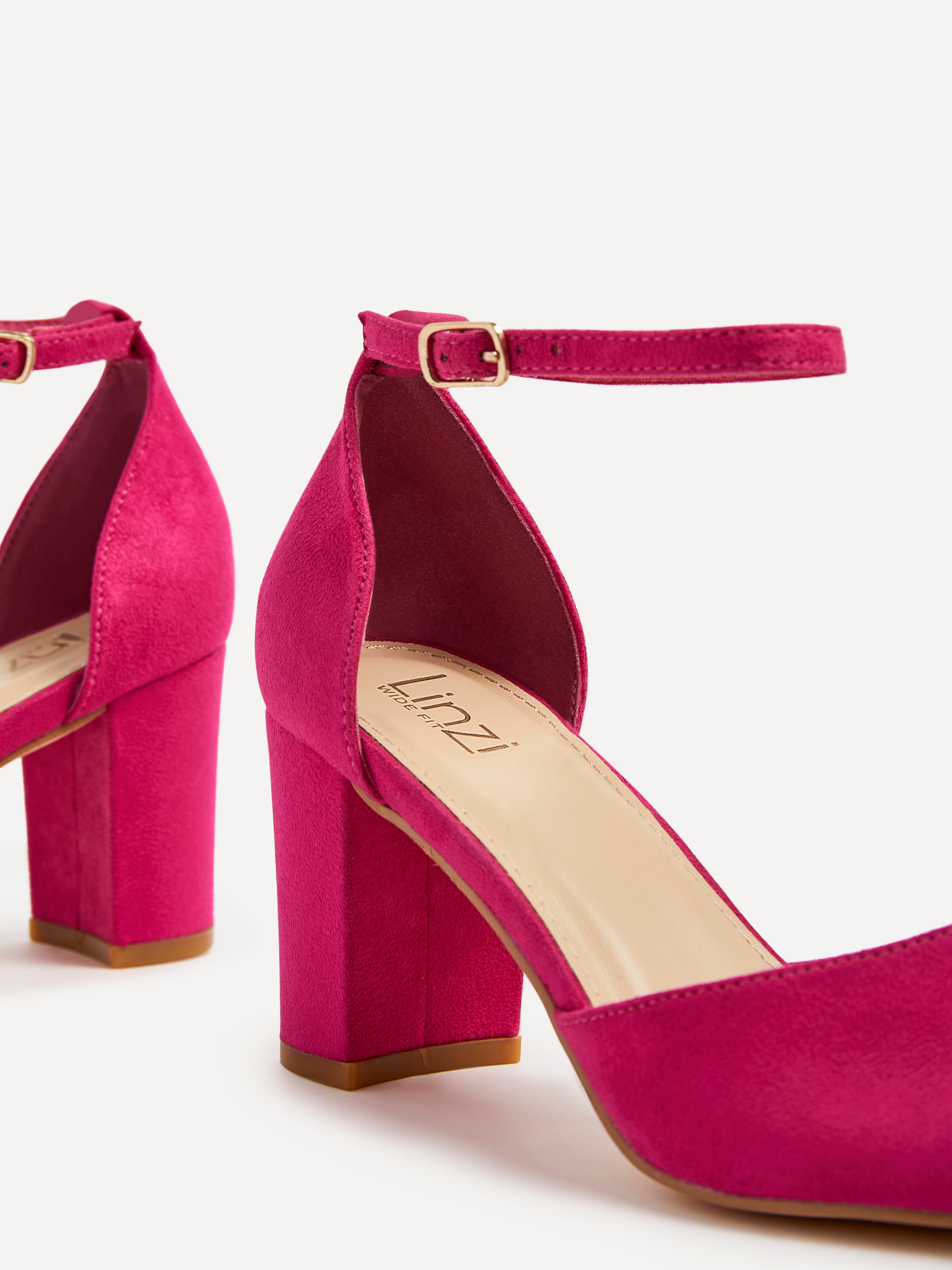 Fuchsia Pink Heels Shocking Pink Shoes Uk Linzi Fuchsia Court Shoes Uk Court Shoes Hot Pink Wide Fit Shoes