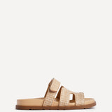 Avena Natural Flat Sandals