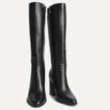 Avery Black High Leg Boots