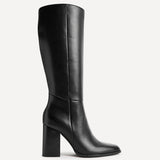 Avery Black High Leg Boots