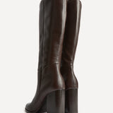 Avery Brown High Leg Boots