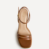 Ayla Tan Platform Heeled Sandals