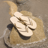 Aluna Gold Flip Flops