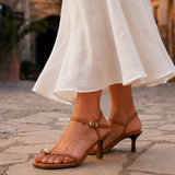 Amira Tan Heeled Sandals