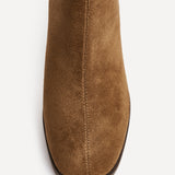 Approach Tan Block Heel Ankle Boots
