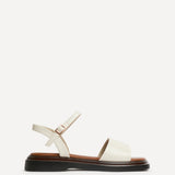 Balance Ivory Flat Sandals