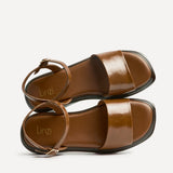 Balance Tan Flat Sandals