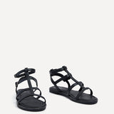 Belinda Black Gladiator Sandals