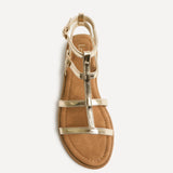 Belinda Gold Gladiator Sandals