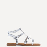 Belinda Silver Gladiator Sandals