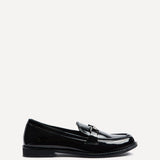 Belle Black Patent Loafers