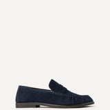 Belmont Navy Suede Loafers