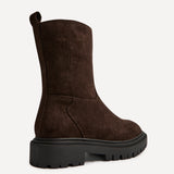 Bentley Brown Chunky Ankle Boots