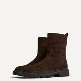 Bentley Brown Chunky Ankle Boots