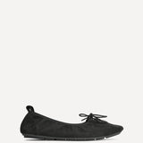 Cairo Black Lace Detail Ballet Flats