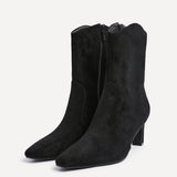 Calabasas Black Western Heeled Boots