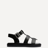 Camden Black Gladiator Sandals