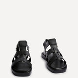 Camden Black Gladiator Sandals