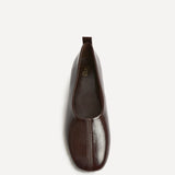 Capsule Brown Faux Leather Ballet Flats