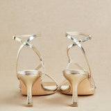 Cassie Wide Fit Gold Strappy Heels