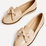 Cathy Mocha Patent Loafers