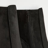 Chapter Black Block Heel Ankle Boots