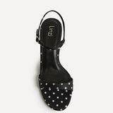 Charisma Polka Dot Heeled Sandals